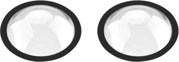 Copertura protettiva per obiettivo PULUZ per INSTA360 ONE RS 1-Inch 360 Edition