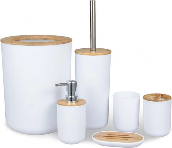 Set kupaonskih dodataka 6 kom bijela