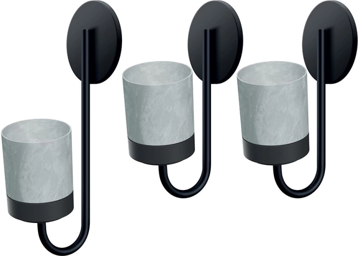 Bloomie Hanger Set Wall-Mounted Planters, Grey, Set of 3