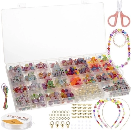 Kit de fabrication de bracelets et de bijoux pour enfants