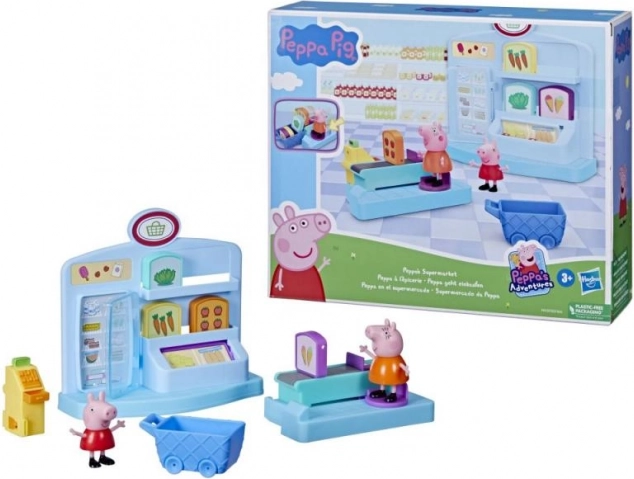 Supermarché PEPPA PIG – set de jeu avec figurines