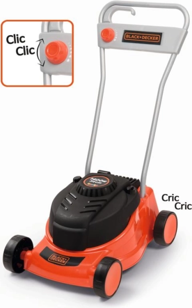 Children's Lawn Mower Black+Decker by Smoby