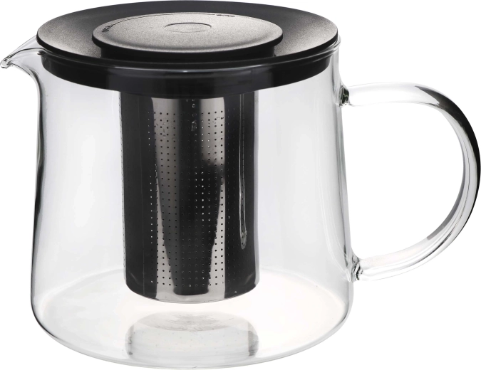 Teiera in vetro con filtro Kitchisimo 1,5 l