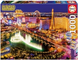 Glowing Puzzle Las Vegas 1000 Pieces EDUCA