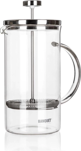 Cafetière Connie 1 l verre et inox