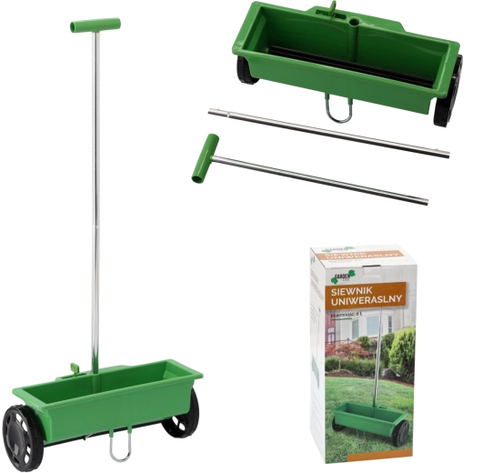 GardenLine épandeur manuel universel pour semences et engrais 6 l