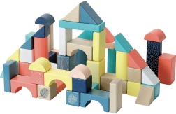 Wooden Building Blocks Canopée 54 pcs