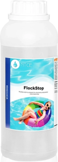 FlockStop tekoči pripravek za izboljšanje filtracije in bistrine bazenske vode 1 l