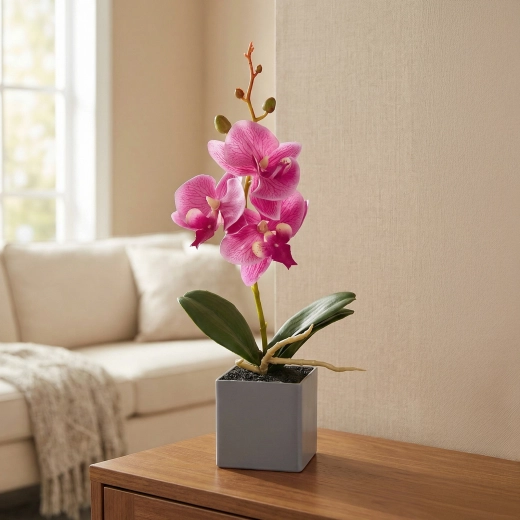 Artificial decorative orchid 29.5 cm - 1 piece