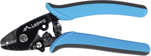 Fiber optic cable insulation stripper with three holes