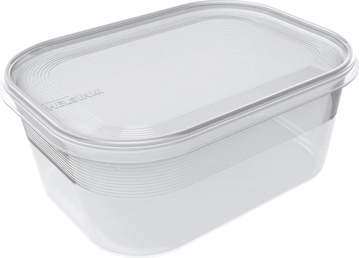 HELSINKI Food Container 1.4 l rectangular with lid