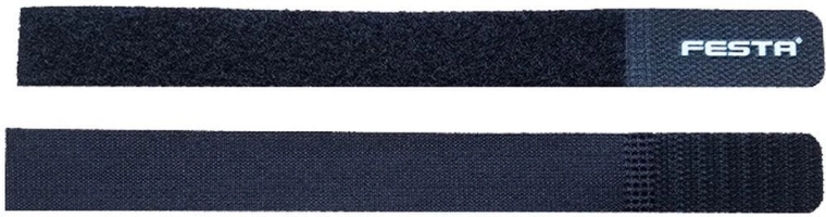 Taśmy zaciskowe na rzep 250 × 20 mm (3 szt.)