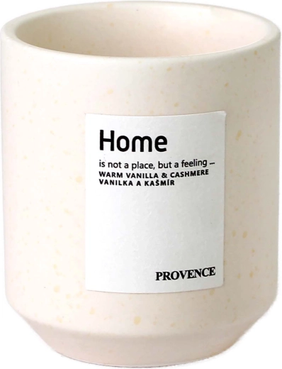 Candela profumata Provence Home vaniglia e cashmere 20 ore