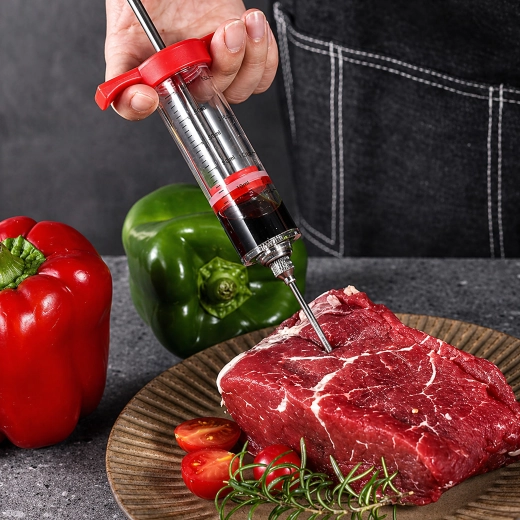 Injekcijska štrcaljka za ubrizgavanje marinade u meso 30 ml s 3 igle