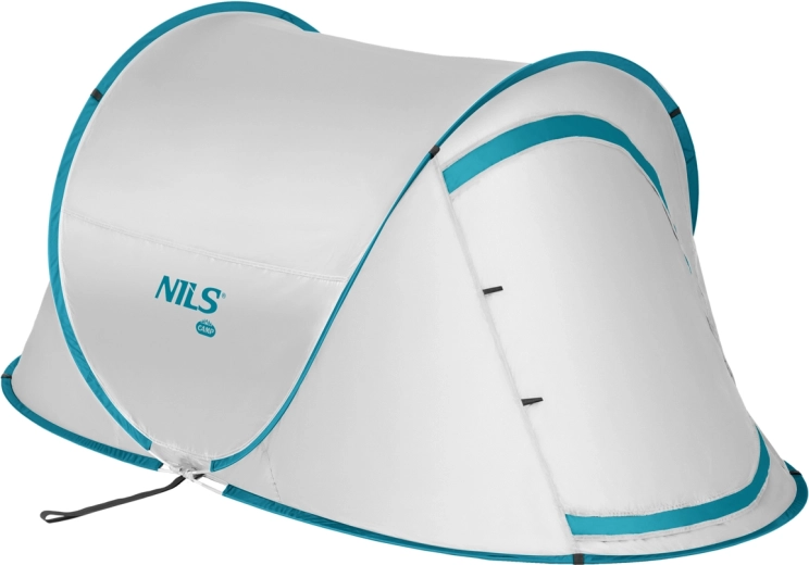 Tenda da spiaggia autoportante NILS Camp, grigia