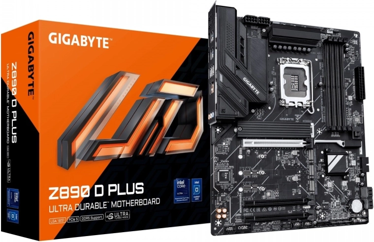 Gigabyte Z890 D PLUS scheda madre ATX per Intel LGA1851