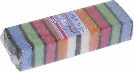 Spugne per piatti – mix di colori, 10 pezzi
