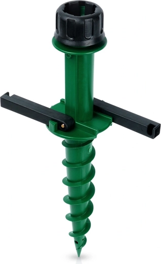 Vilde supporto avvitabile per ombrellone da giardino e spiaggia 44 cm
