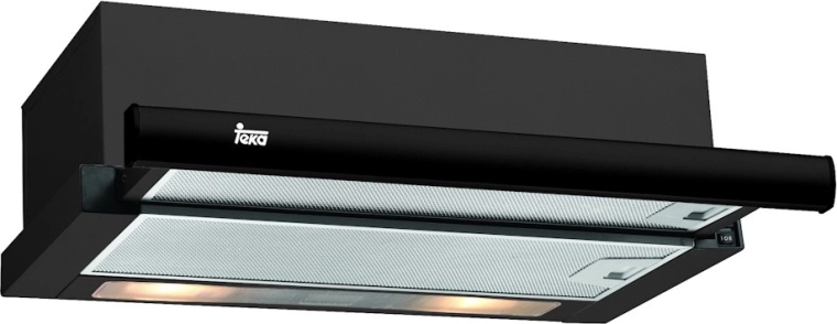 TL 6310 Black Telescopic Kitchen Hood