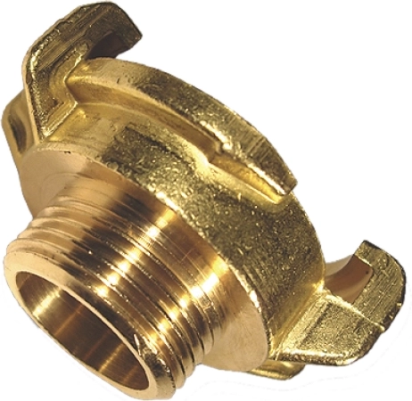 Raccordo rapido in ottone GEKA plus con filetto esterno 1/2"