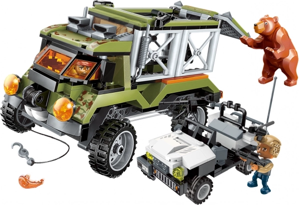 Qman Police Battle Force – Fuga dell’orso gigante