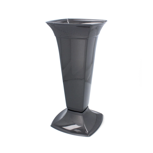 Flacon funéraire haut Etna graphite métallisé LAMELA