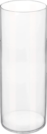 Vase en verre transparent Čirá 40 cm