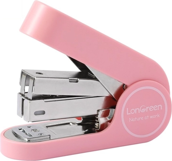 Cucitrice Deli LonGreen fino a 25 fogli, rosa