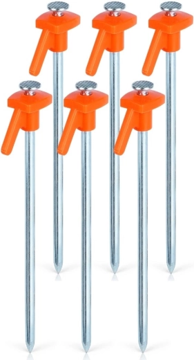 Set di picchetti da tenda 21 cm – 6 pz