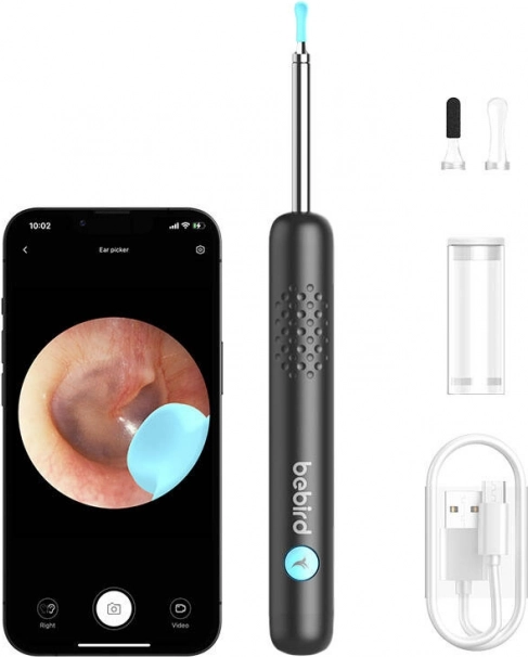 Bebird R1 kamerás otoszkóp fekete