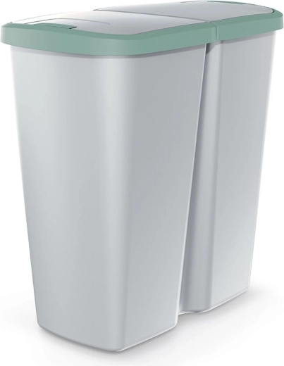 PROSPERPLAST Compacta Q Duo 45 l trash bin for waste sorting