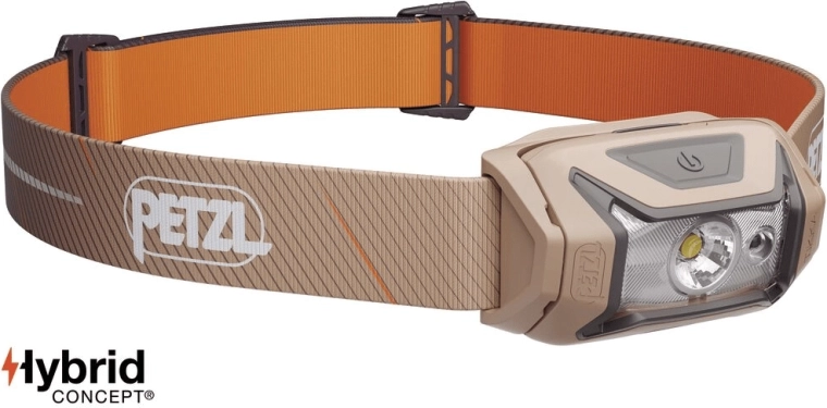 Rechargeable Headlamp Petzl Tikka Core brown
