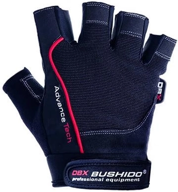 Thermoactive DBX BUSHIDO fitness gloves with anti-slip