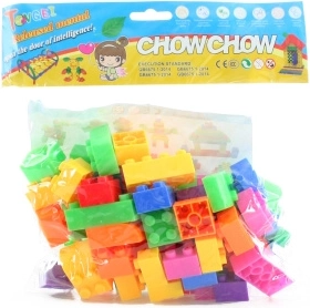 Plastic building blocks set for children 3+