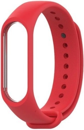 Bracelet en silicone pour Xiaomi Mi Band 5 / Xiaomi Mi Band 6 - rouge