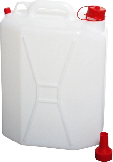 Plastic water jerry can 30 L with vent valve