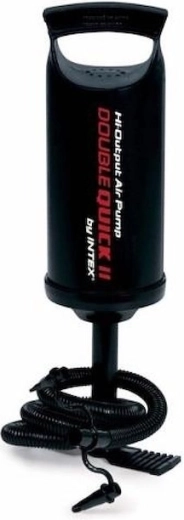 Hand pump for inflatable mattresses and toys