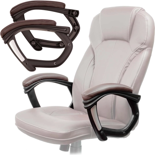 Accoudoirs marron pour fauteuil 222
