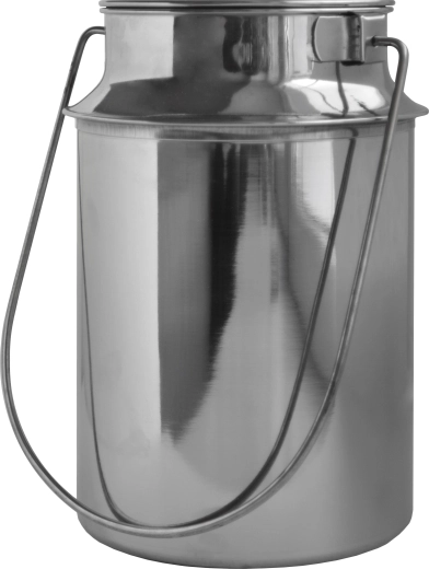 Stainless steel milk can 1.2 l