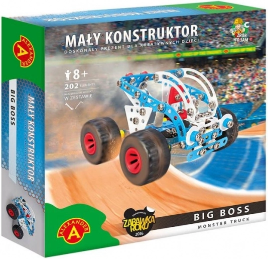 construction kit monster truck big boss – little constructor