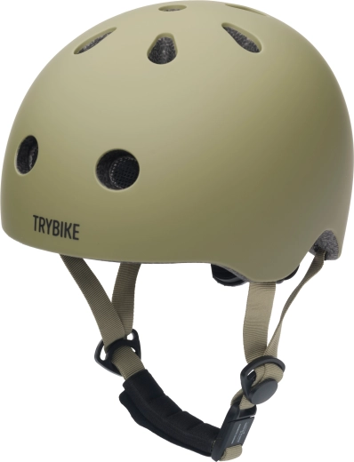Casco da bici per bambini Trybike verde XS (per bici, monopattino, pattini e skateboard)