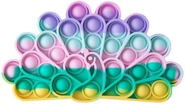 Jouet sensoriel anti-stress paon – Paon