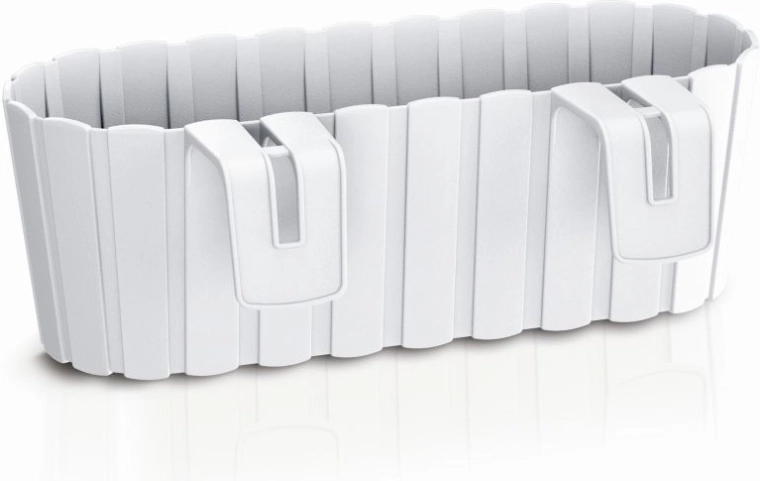 Fioriera sospesa Boardee Hook 38,3 cm bianca