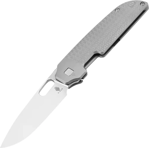 Kizer Varatas titanium pocket knife 8.3 cm Stonewash, gray