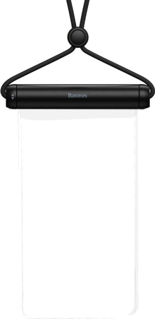Baseus waterproof smartphone case with sliding closure (black)