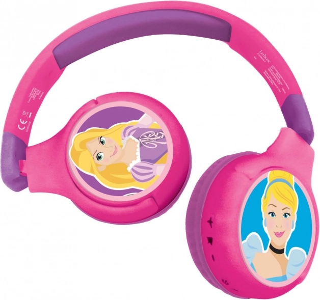 Foldable Disney Princess Bluetooth Headphones