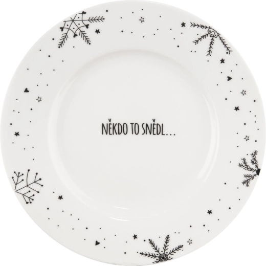 Dessertporcelænstallerken Vločka 20 cm