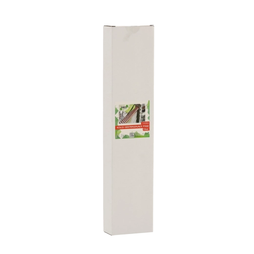 Pointes anti-oiseaux en plastique 4,5 × 50 cm, blanches (lot de 10)