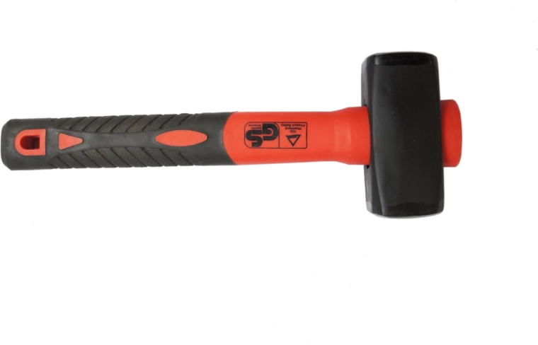 Stenhåndhammer 1000 g med glasfiberskaft