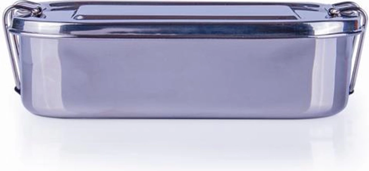 Stainless Steel Tiffin Container with Glossy Finish 1 L
